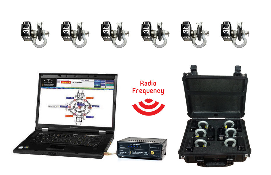 6 Load Cell Kit w/ Standard USB Receiver